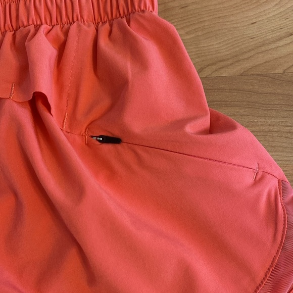 Athleta Mesh Racer Run High Rise 3” Shorts - Picture 4 of 5